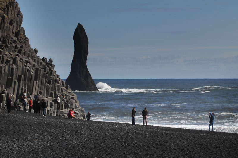 Reykjavik Private Tour - Reynisfjara beach south Iceland.