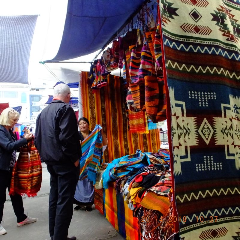 Otavalo Private Tour - Plaza de Ponchos in Otavalo