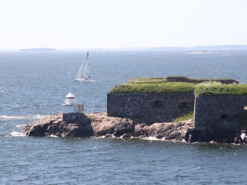 Helsinki Private Tour - Part of the fortress seen from Vallisaari