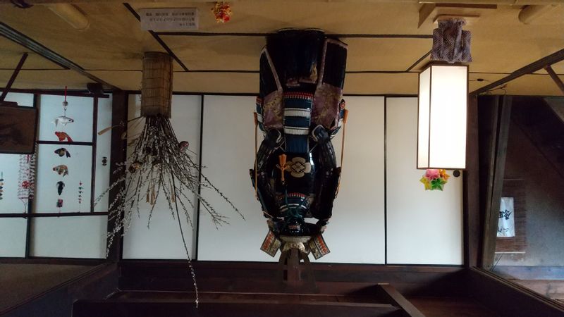 Gifu Private Tour - samurai armor at the traditional house in the castle town