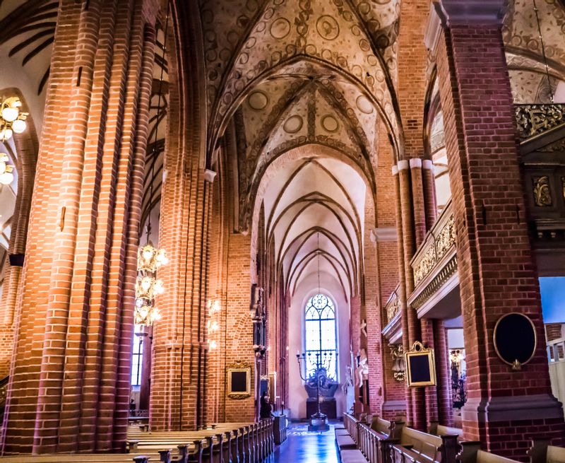 Stockholm Private Tour - Uppsala Cathedral inside  view