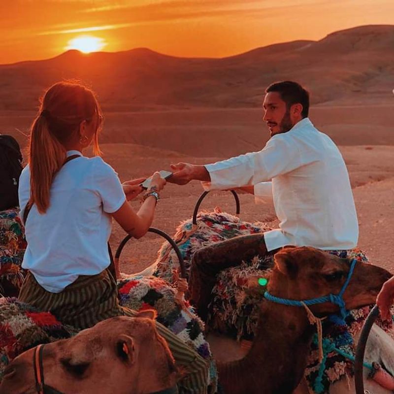 Marrakech Private Tour - Sunset Camel ride 