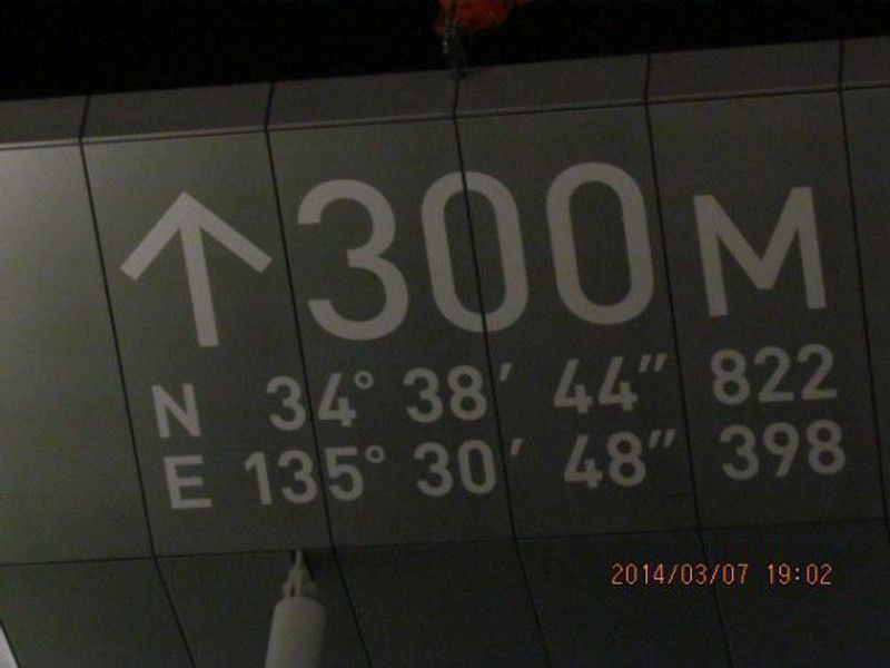 Osaka Private Tour - It shows the 60th floor with a height of 300 meters