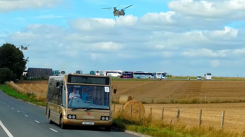 Southampton Private Tour - The shuttle bus that takes you from the Visitor's Centre to Stonehenge.