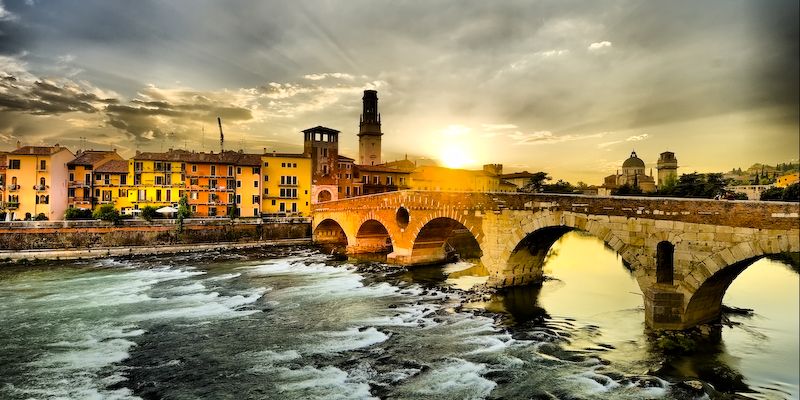 Verona Private Tour - Ponte Pietra (Stone Bridge, I century B.C.)