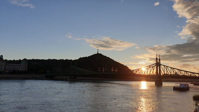 Budapest Private Tour - Sunset over Gellert Hill