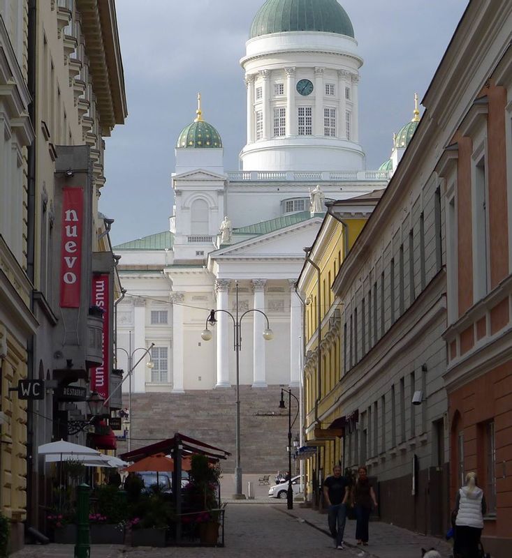 Helsinki Private Tour - The Cathedral at Senate square
