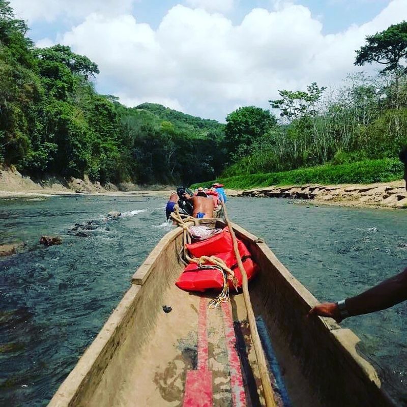 Panama City Private Tour - At the River Chagres in the National Park.