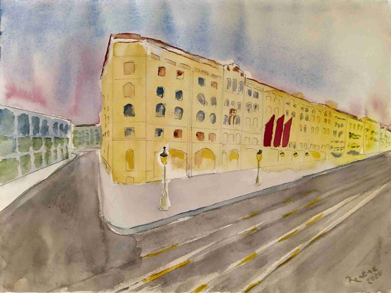 Munich Private Tour - Watercolor may be a different work, but the basics can be done in my tour