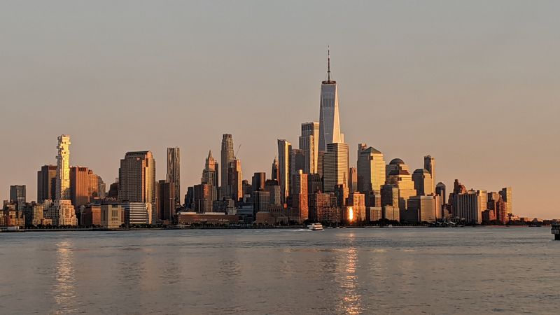 New York Private Tour - Downtown view from across the Hudson