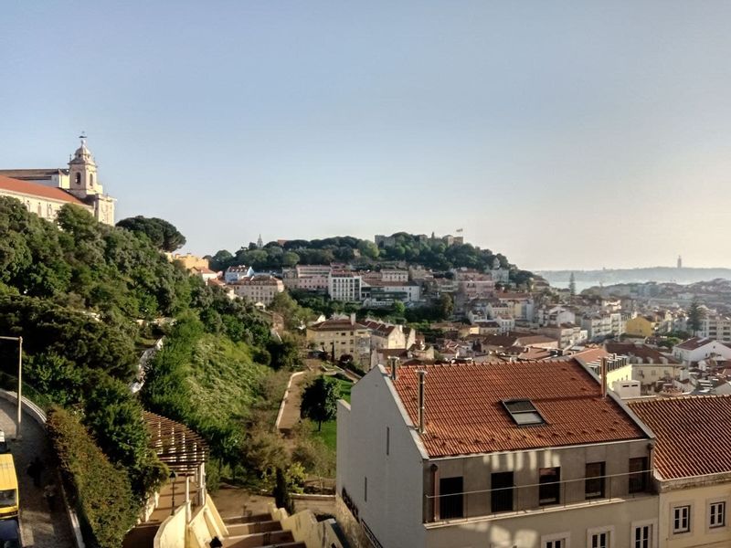 Lisbon Private Tour - One of the Lisbon's hills, occupied with S. Jorge castle