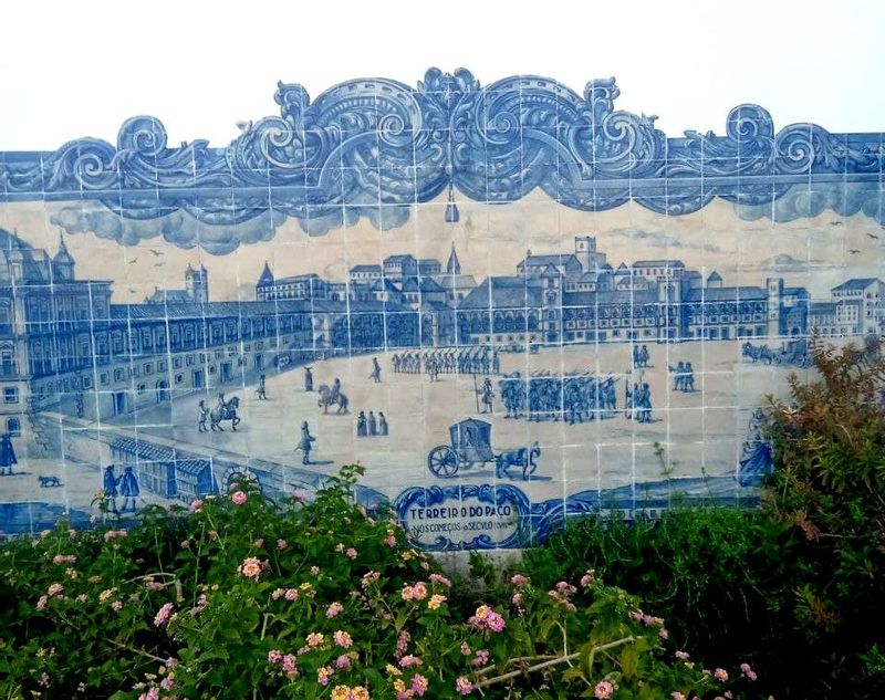 Lisbon Private Tour - Azulejo ( tiles ) of Santa Luzia viewpoint