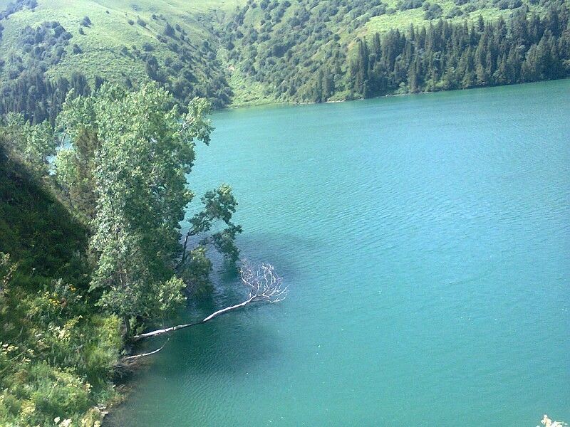 Bishkek Private Tour - lake in summer time