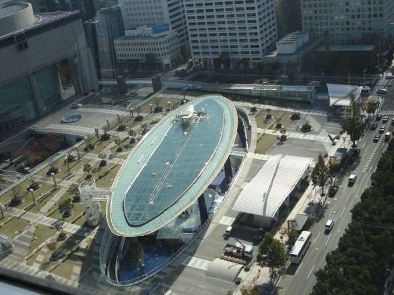 Nagoya Private Tour - Oasis21 viewed from Nagoya TV Tower