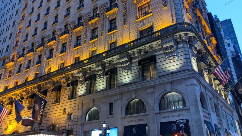 New York Private Tour - The St. Regis Hotel