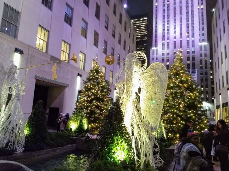 New York Private Tour - The Rockefeller Center during holidays
