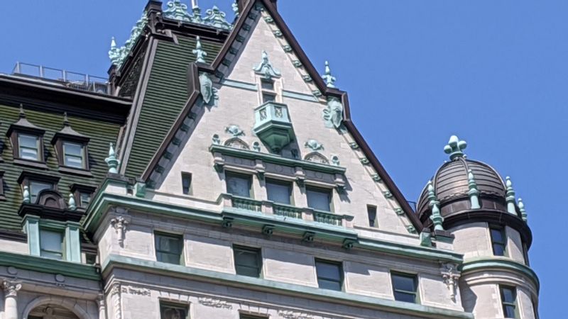 New York Private Tour - The Plaza's castle-like roof