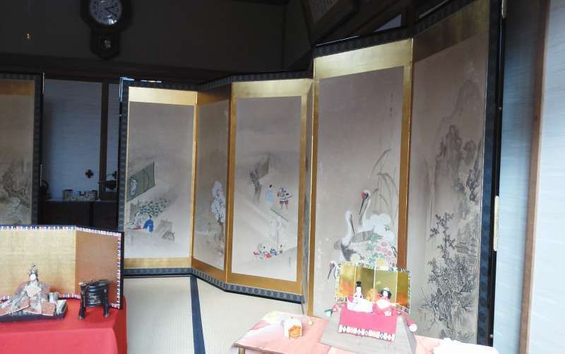 Sado Private Tour - Folding screens were also displayed.