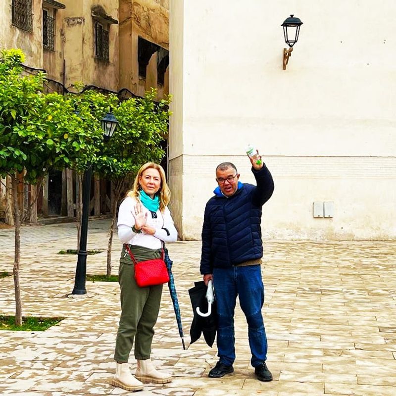 Fes Private Tour - With my happy client