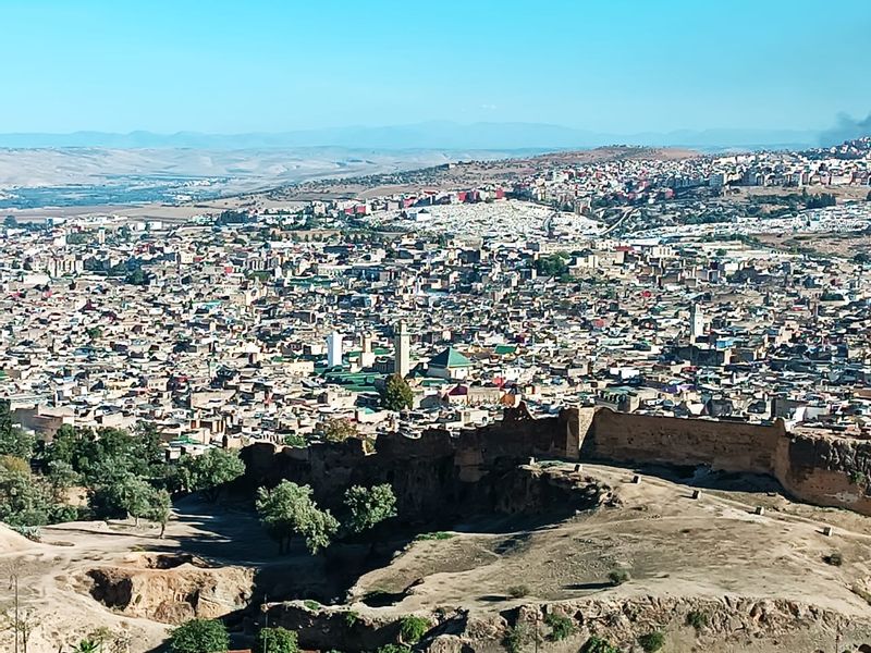 Fes Private Tour - Panoramic view of Fes