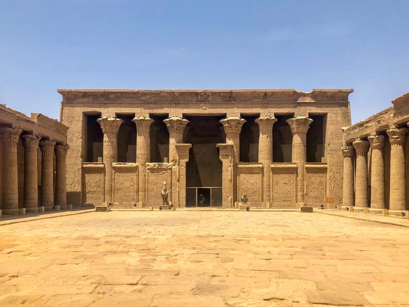 Luxor Private Tour - Open Court of Edfu Temple