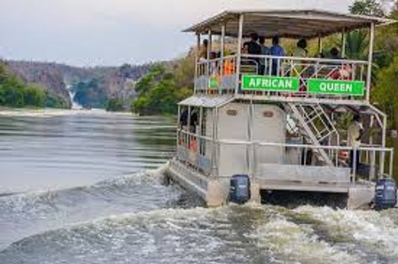 Kampala Private Tour - During aboat cruise on Murchison falls