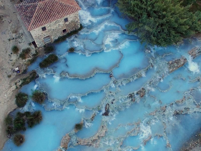 Rome Private Tour - You will also enjoy the relaxing atmosphere of the Baths of Saturnia - famous for their unique waters rich in minerals. They are located near the city of Grosseto and are considered the best thermal center in the world, attracting tourists who come for the purpose of recovery. 