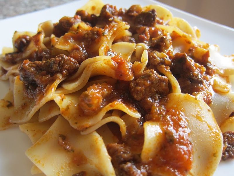 Rome Private Tour - We will try many wonderful dishes, such as pappardelle maremmani al cinchiale 