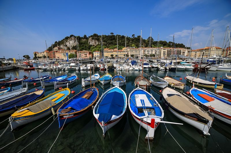 Provence-Alpes-Cote d'Azur Private Tour - The port of Nice and the castle hill