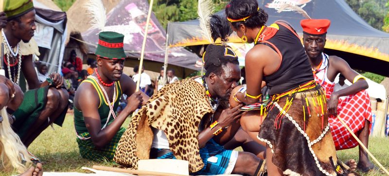 Kampala Private Tour - visit the a manyatta cultural people in karamonja