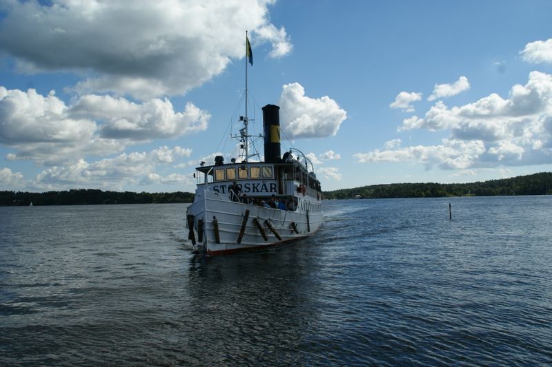 Stockholm Private Tour - An vintage ferry boat