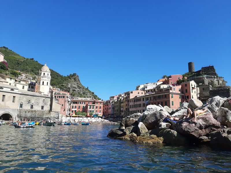 Cinque Terre and La Spezia Private Tour - Vernazza the church