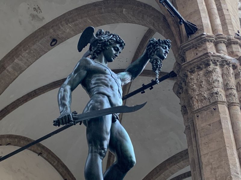 Florence Private Tour - Perseus in Piazza della Signoria