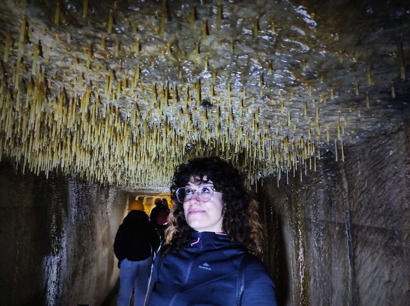 Malta Private Tour - This is a World War 2 shelter with Awesome Unique stalactites. It is an 80 years old shelter hewn in rock for particular families to be safe during the war.  