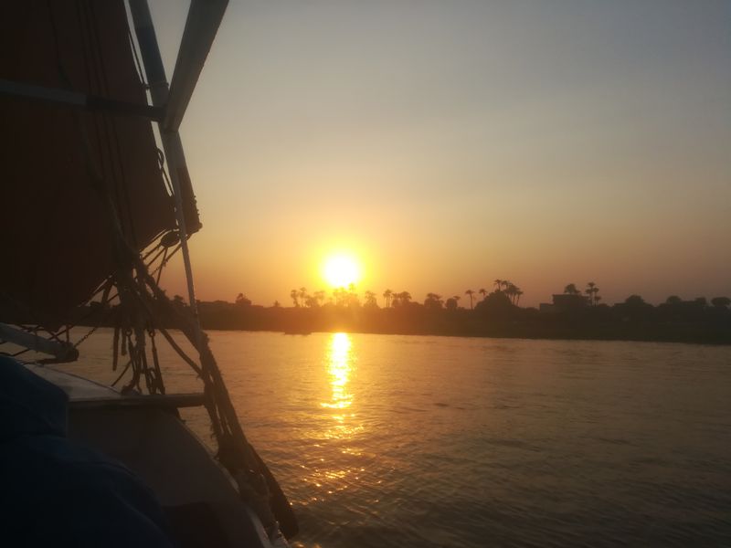 Cairo Private Tour - Sunset on Feluca ( sailboat)