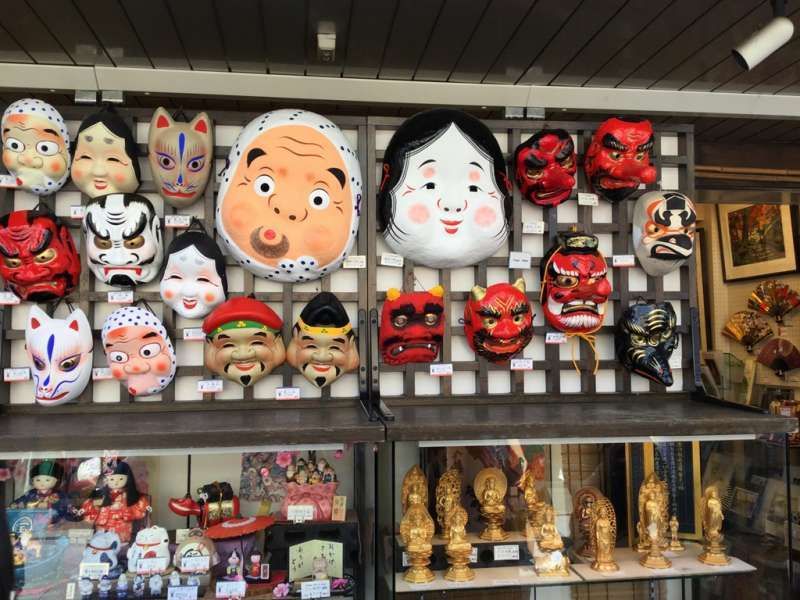 Tokyo Private Tour - T2. Asakusa including Senso-Ji Temple (One of the numerous souvenir shops in Nakamise-Dori street)