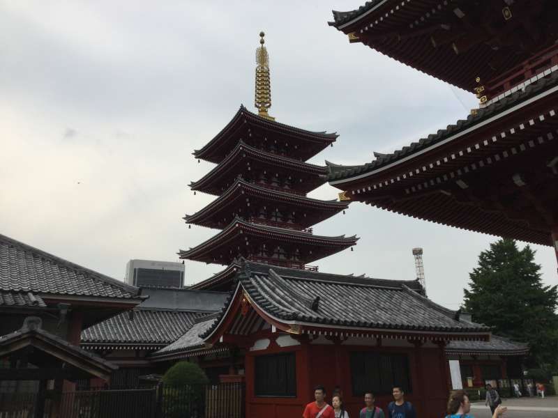 Tokyo Private Tour - T2.Asakusa including Senso-Ji Temple (Five-story Pagoda of Senso-Ji Temple)