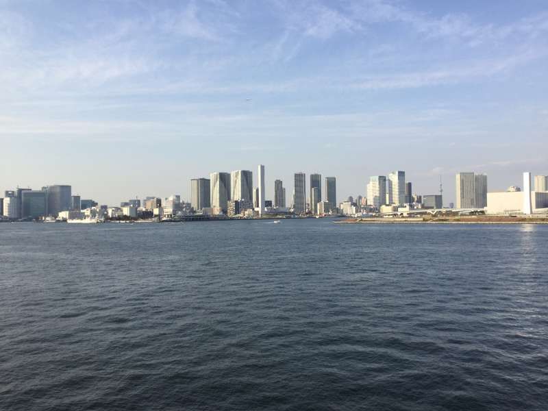 Tokyo Private Tour - S5. Odaiba (View of Tokyo from Rainbow bridge)