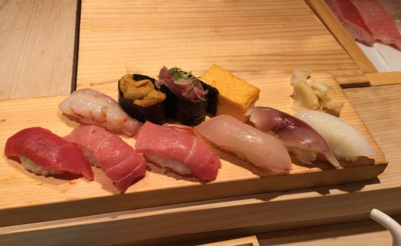 Tokyo Private Tour - S1. Tsukiji Outer Market (Nigiri sushi set with 2,000 to 3,000 JPY, cash only)