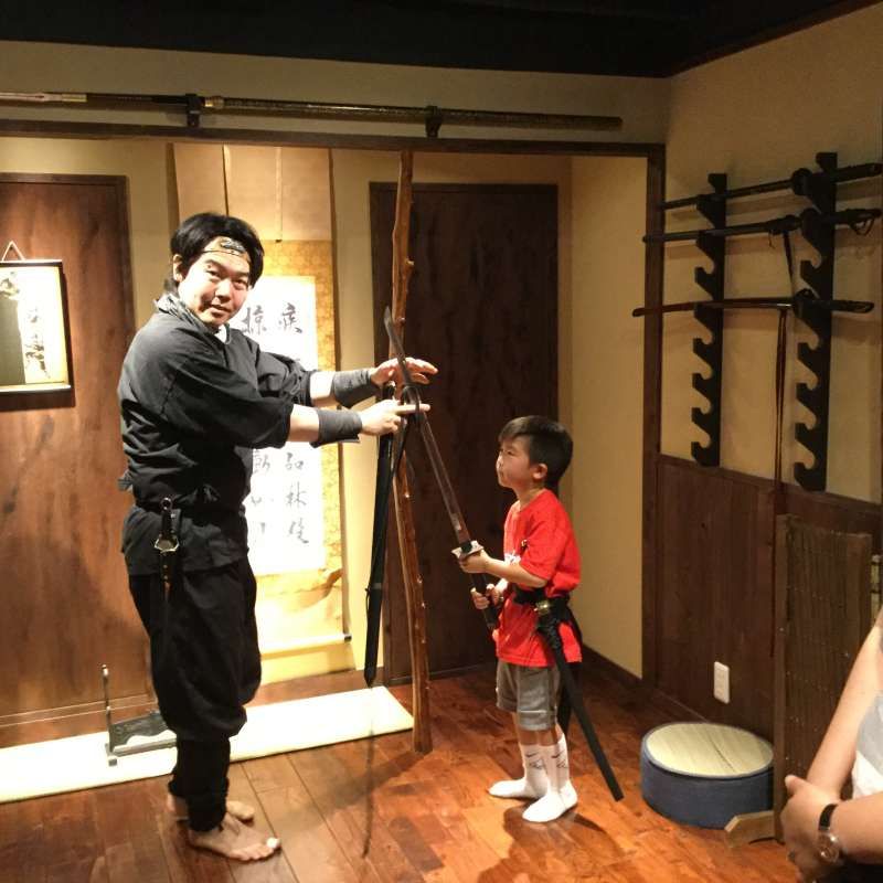 Tokyo Private Tour - E1. Ninja Experience (Lesson with a sword)