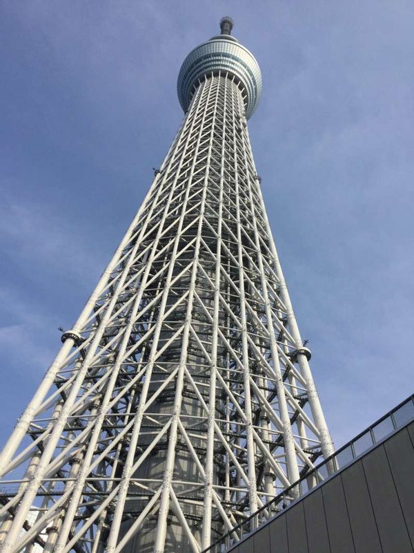 Tokyo Private Tour - O1. Tokyo Sky Tree (from the foot of the tower)