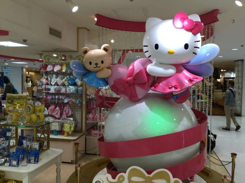 Tokyo Private Tour - S2. Ginza (Kitty Land at Nishi Ginza)