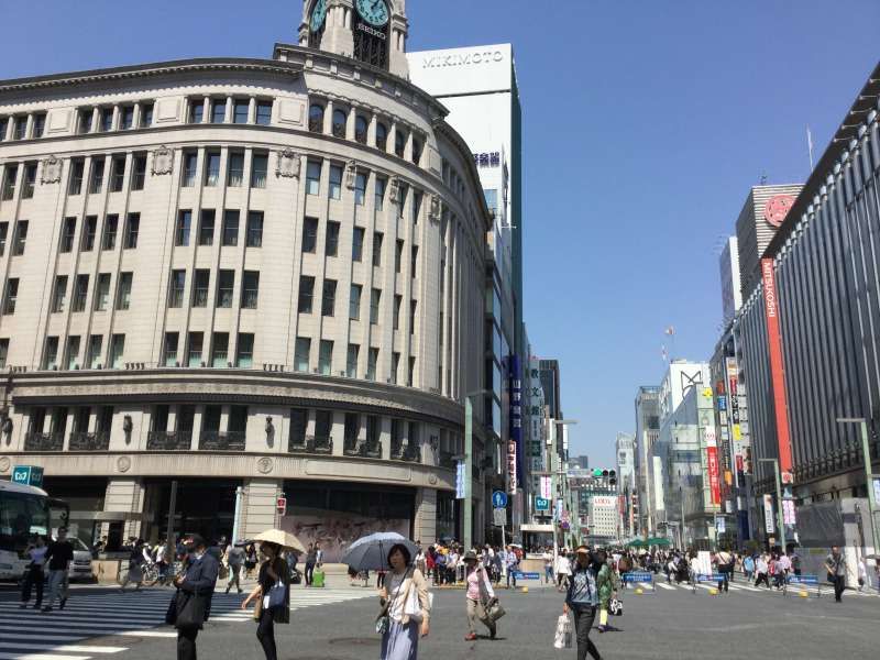 Tokyo Private Tour - S2. Ginza (Large department stores and brand shops. )