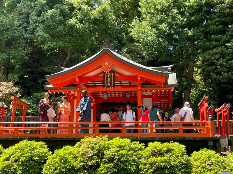 Tokyo Private Tour - T9.Nezu Shrine (Otome Inari Shrine)