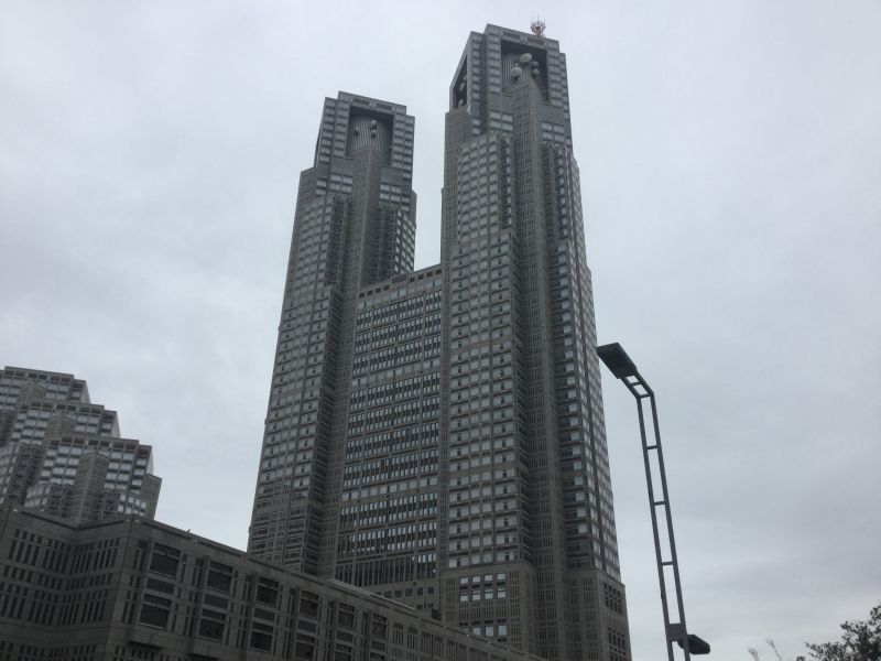 Tokyo Private Tour - O3. Tokyo Metropolitan Government Observatory (Its building)