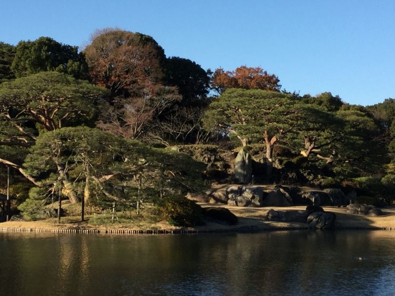 Tokyo Private Tour - G6. Rikugien Garden (Main pond with views of Japanese poems)