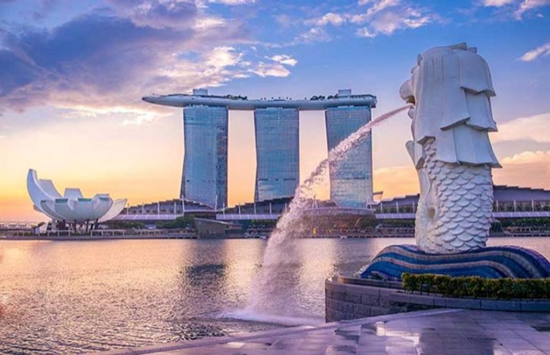 Singapore Private Tour - Marina Bay Sands and the iconic Merlion