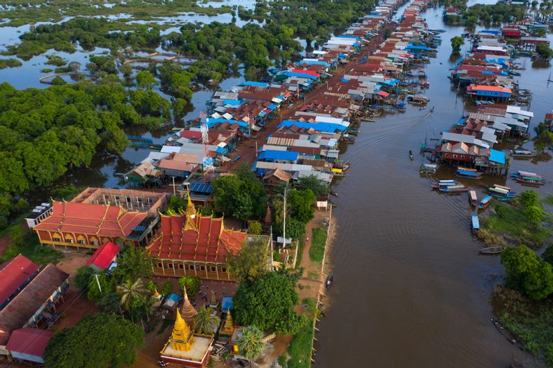 Siem Reap Private Tour - Flaoting Village at Kompong Plouk, Siem Reap, Cambodia.