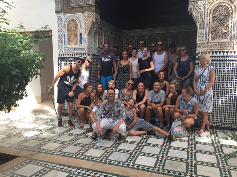 Marrakech Private Tour - The Andalusia Garden in Bahia Palace