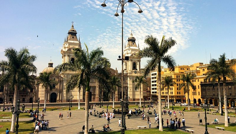 Lima Private Tour - Main Square of Lima with Cathedral